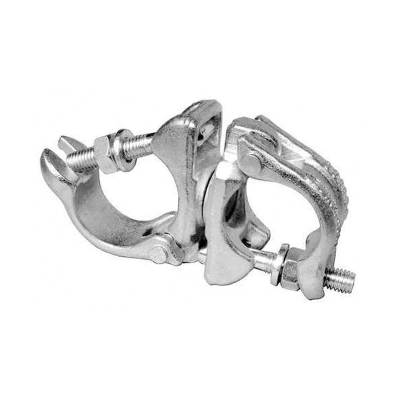 British Type Fixed Double Coupler Scaffolding Forged Swivel Clamp