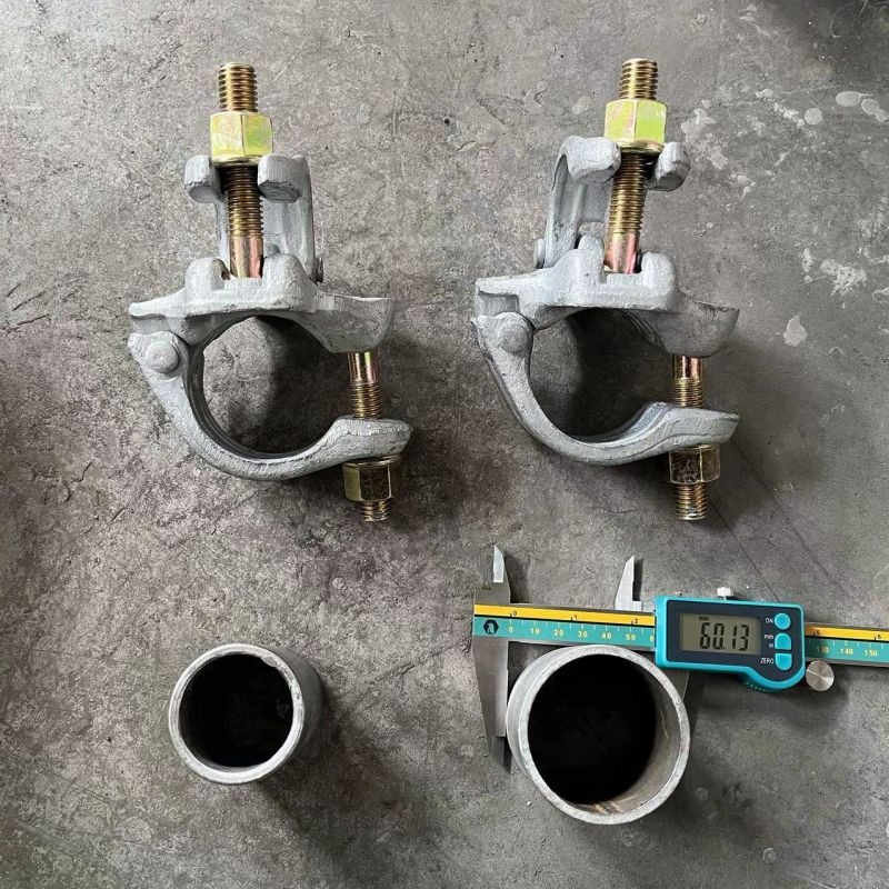 Manufacturer of German Type Scaffolding Drop Forged Double Coupler 48mm by 60mm Size