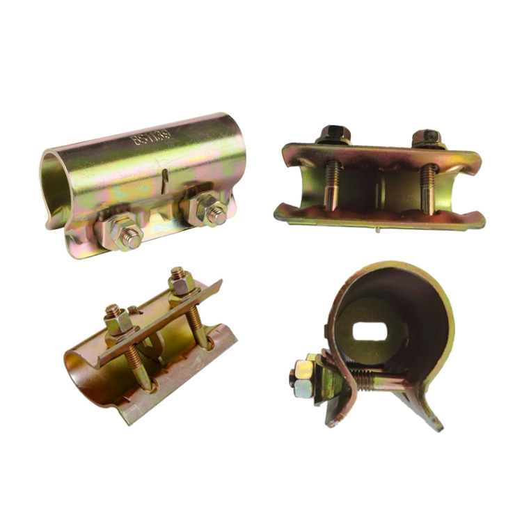 Scaffold coupler zinc coating