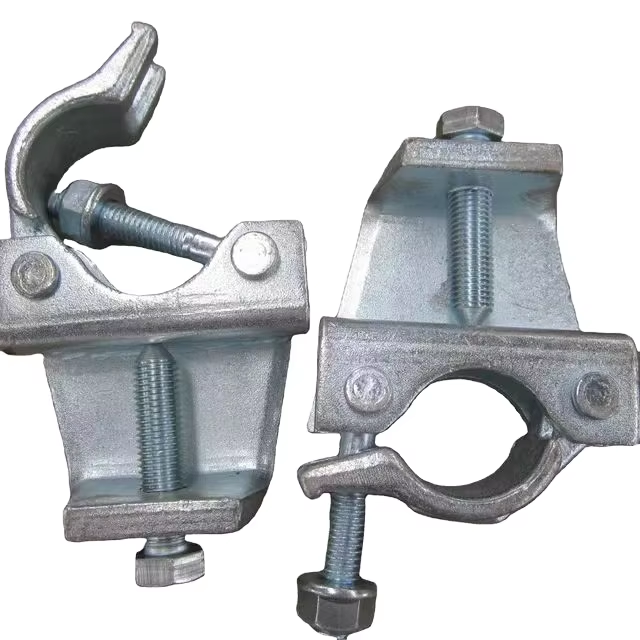 Forged Steel Scaffolding Accessory Galvanized Board Retaining Clamp Rosette Swivel Pipe Sleeves Clamp Inch Metric Measurement