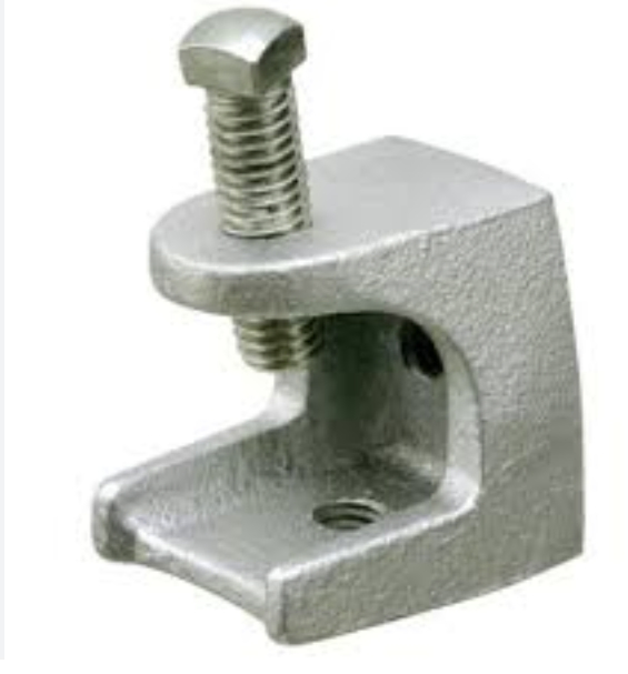 Electric Galvanized Casting Casted Malleable Iron Steel Beam Pipe Clamp