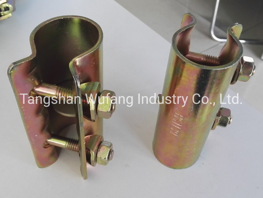 Scaffolding Gi Pipe Clamp Bone Joint Sleeve Coupler