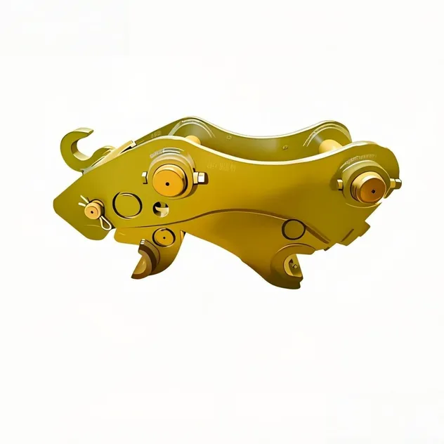 Heavy-Duty Cast Excavator Quick-Release Coupler Close-up 2