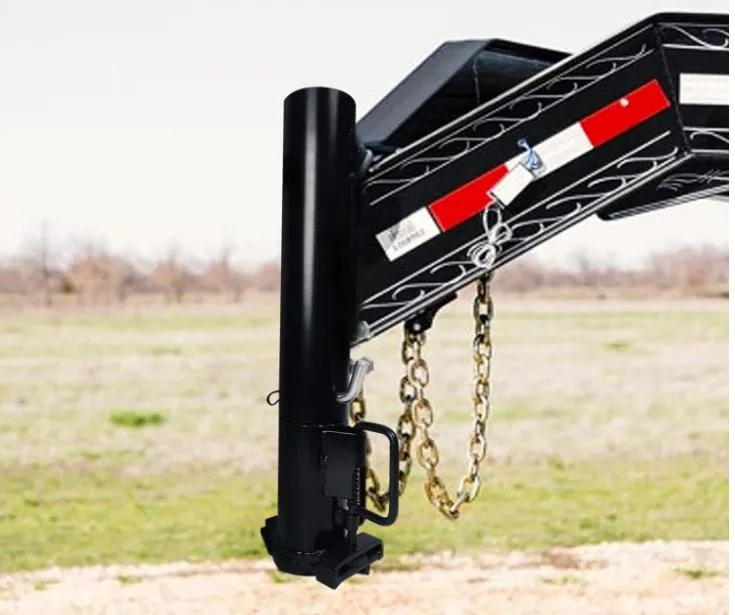 25000lbs Adjustable Gooseneck Coupler with 2-5/16" Ball for Heavy Duty