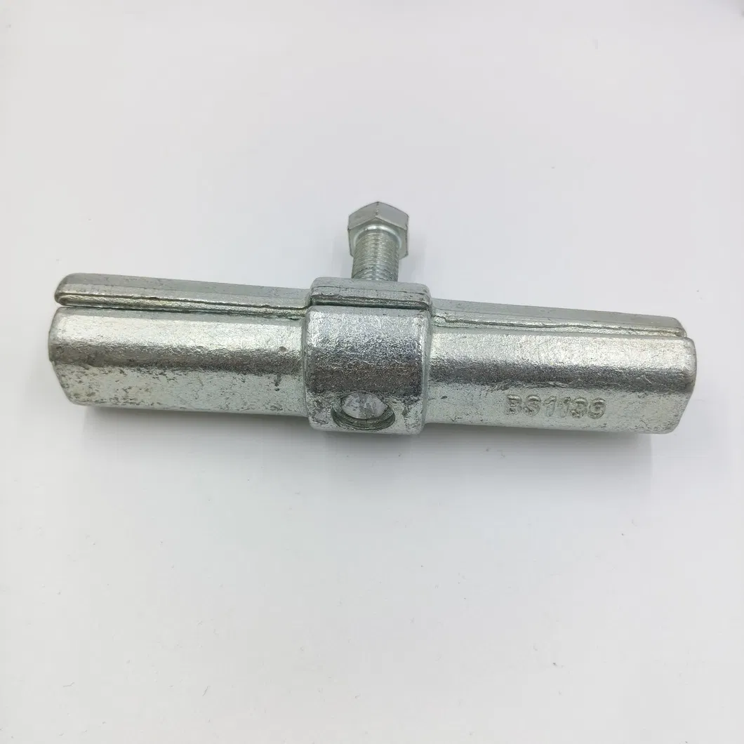 Heavy Duty Scaffolding Pipe Joint Pin Connector Double Clamp /Coupler