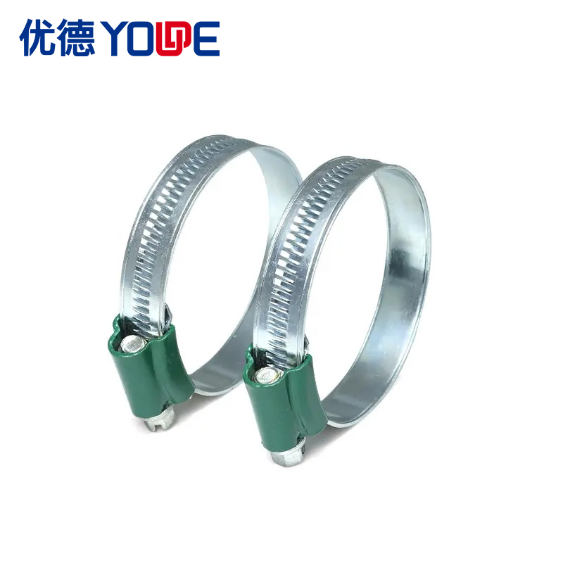 Customized 12mm British Type Cord Clamp Stain Steel Galvanized Adjustable Swivel Clamp for Clipper Hose Metric Inch Measurement