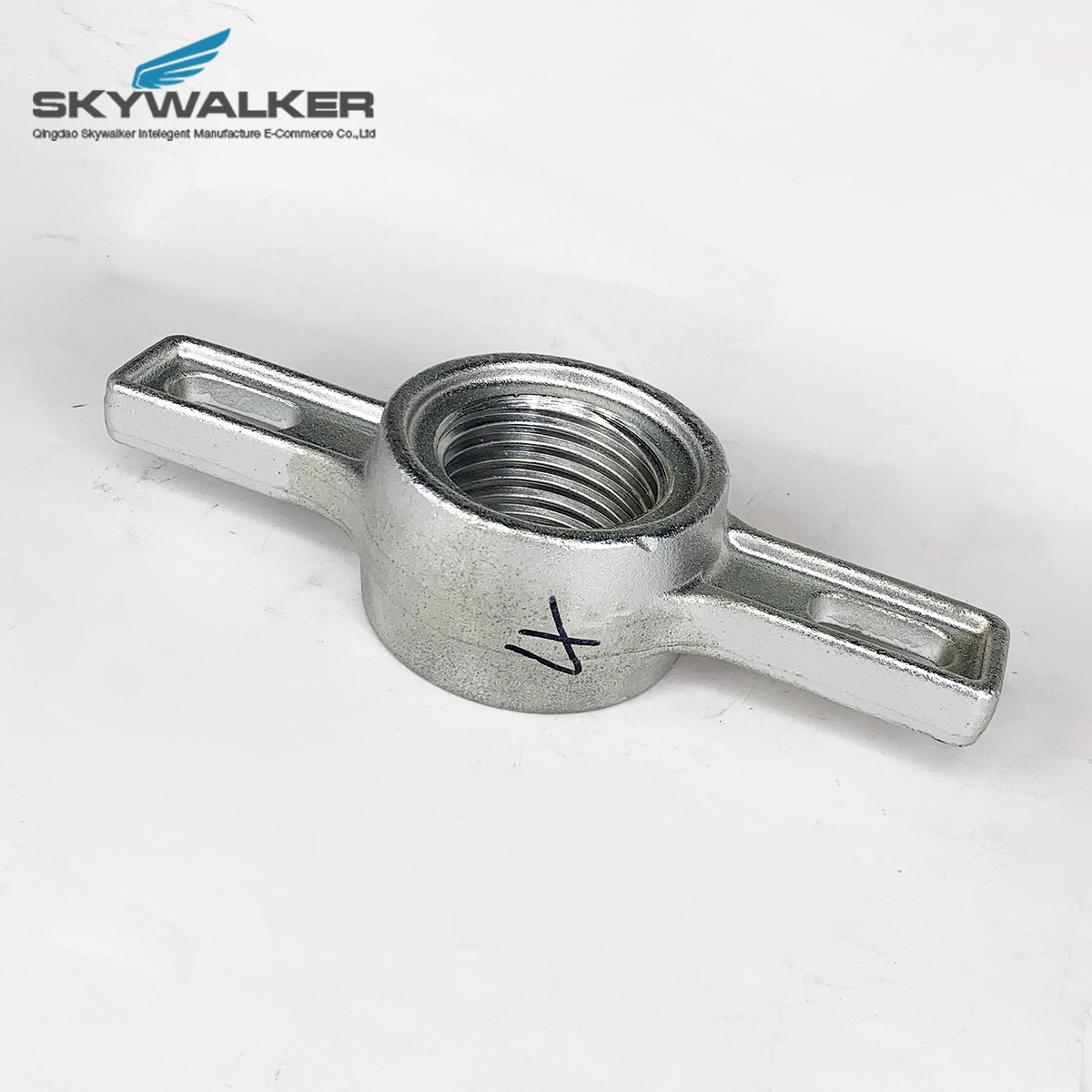 Skywalker Chinese Manufacturer Casting Iron Galvanized 34MM Scaffolding System Adjustable Jack Base Nut