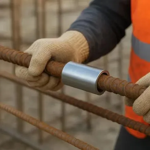 50mm Rebar Coupler Extra Large Rebar Coupler Heavy Duty Coupler
