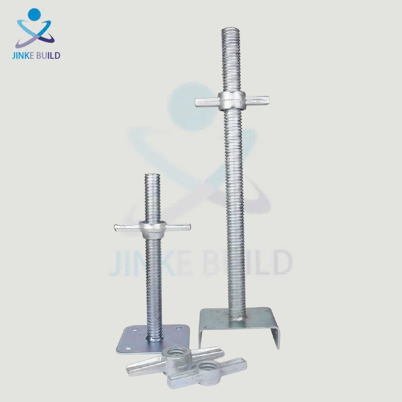 Scaffolding Formwork U Head Jack Base &amp; Screw Base Jack with Nut