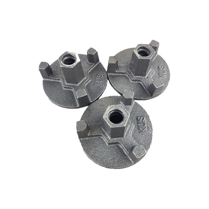 Customized Three-Claw Circular Tie Rod Wing Anchor Nut for Construction Concrete