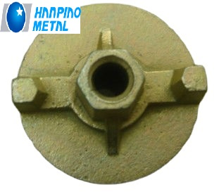 Formwork Tie Rod System Wing Nut Anchor Nut 15mm 17mm