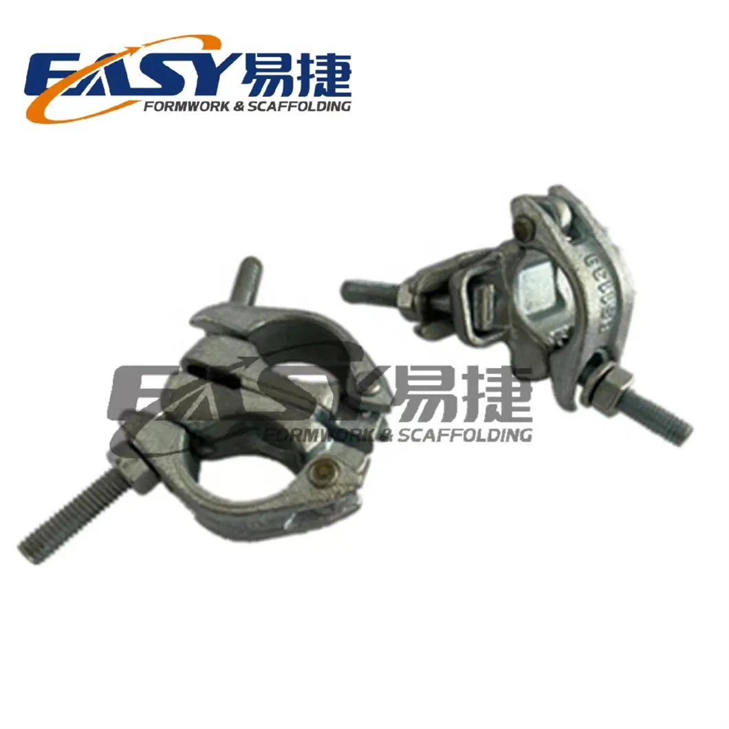Easy Scaffolding BS1139 Q235 Pressed Swivel Double Galvanized British Type Clamp