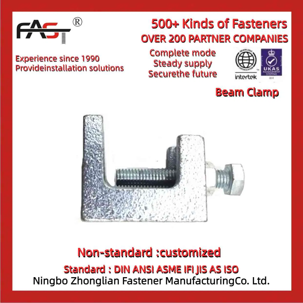 Affordable Beam Clamp with High Performance – Cost-Effective Solution