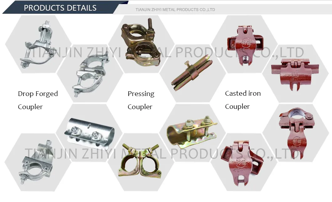Scaffolding Swivel and Double Couplers