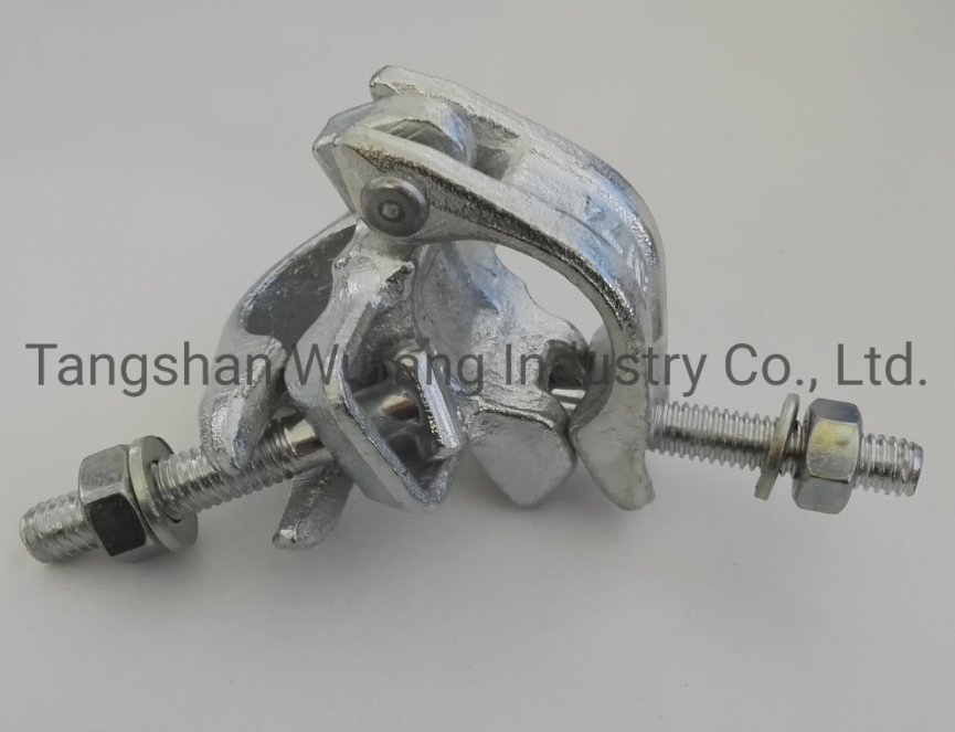 En74 Forged Scaffold 90 Degree Right Angle Clamps Fixed Coupler Double Couper