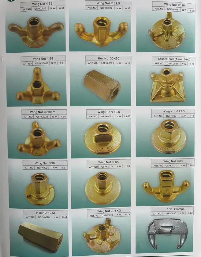 Trusted Wing Nut for Tie Rod - Durable Forged Series Equipment