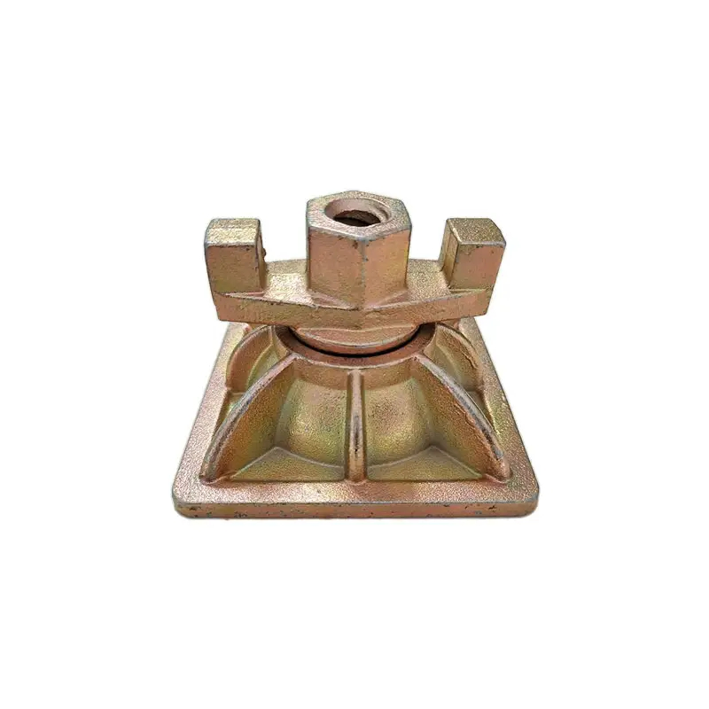 Slab Concrete Formwork Tie Rod Wing Nut Forging Combi Square/Round Plate Artuculating Formwork Nut