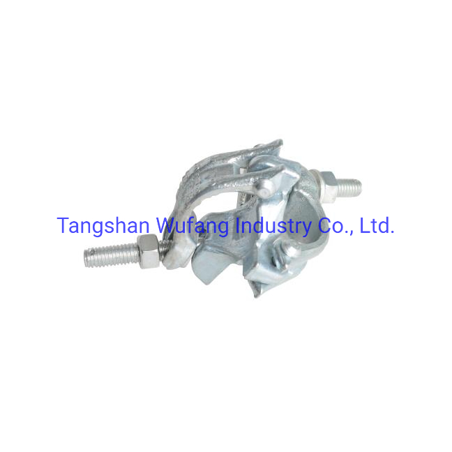 JIS Pressed Double Coupler 90 Degree Clamp Right Angle Coupler
