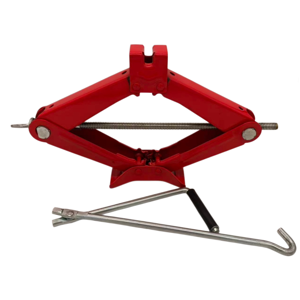 Car Tire Replacement Jack 1.5 Ton Scissor Jack with Handle for Car Tire Replacement