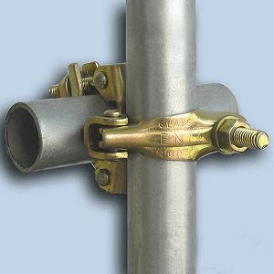 China Manufacturer Connector Swivel Coupler Clamp BS1139 British Type Clamp