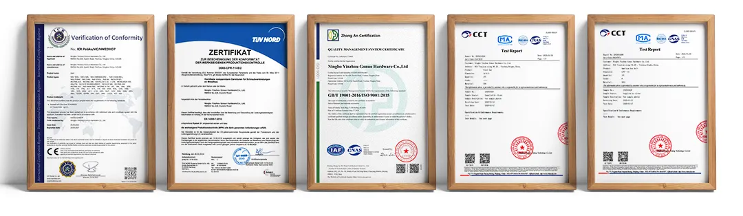 Quality Certifications