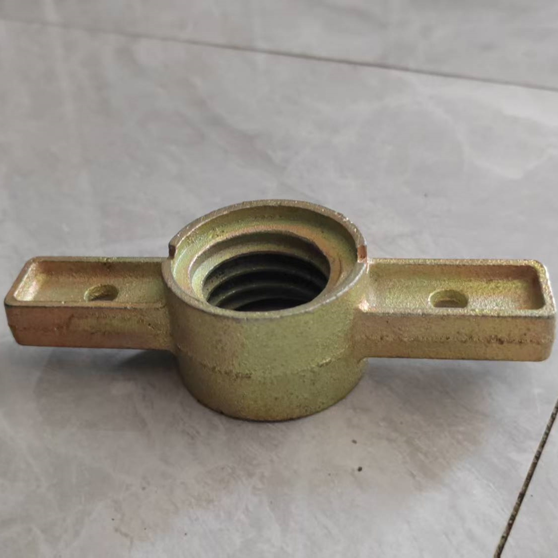 Galvanized Adjustable Screw Base Jack Nut Building Materials Scaffolding Jack Support Base Accessories Nuts