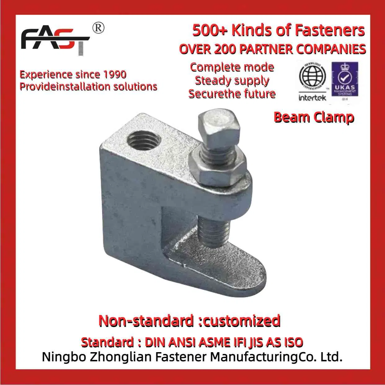Universal Beam Clamp for Multiple Beam Sizes – Versatile Tool for Any Job