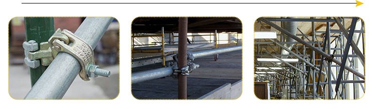 Forged Swivel Tube and Band Plate Single Types Couplers Double Scaffolding Brc Gravlock Girder Board Retaining Clamp Coupler