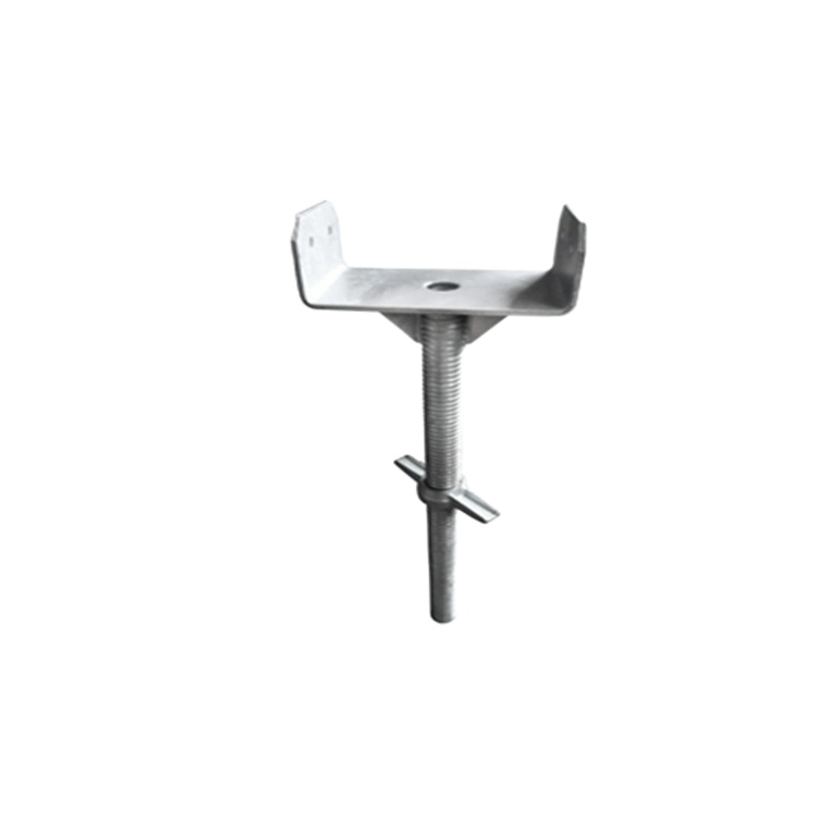 Adjustable Jack Base Scaffolding U-head Screw Jack Base with Nuts