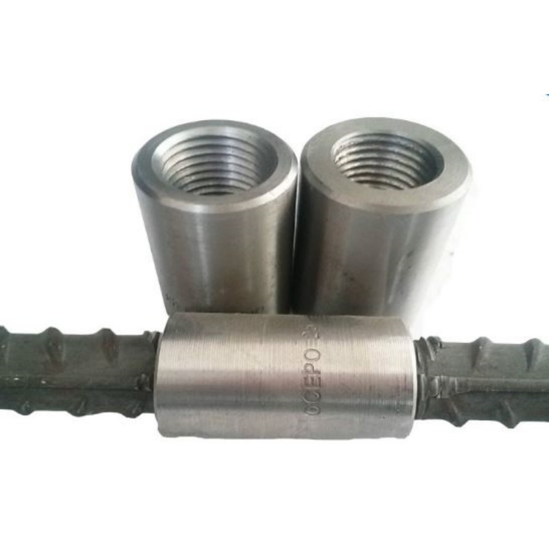 First Grade Joint Performance Straight Threaded Rebar Coupler Epoxy Resin Rebar Coupler Rebar Sleeve