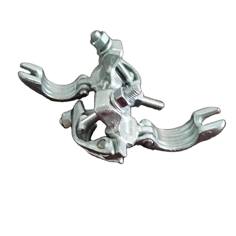0.98kg Double Scaffolding Pallet Formwork Coupler BS Clamps Fix Coupler Board Retaining Clamp Scaffold Beam Ladder Clamp
