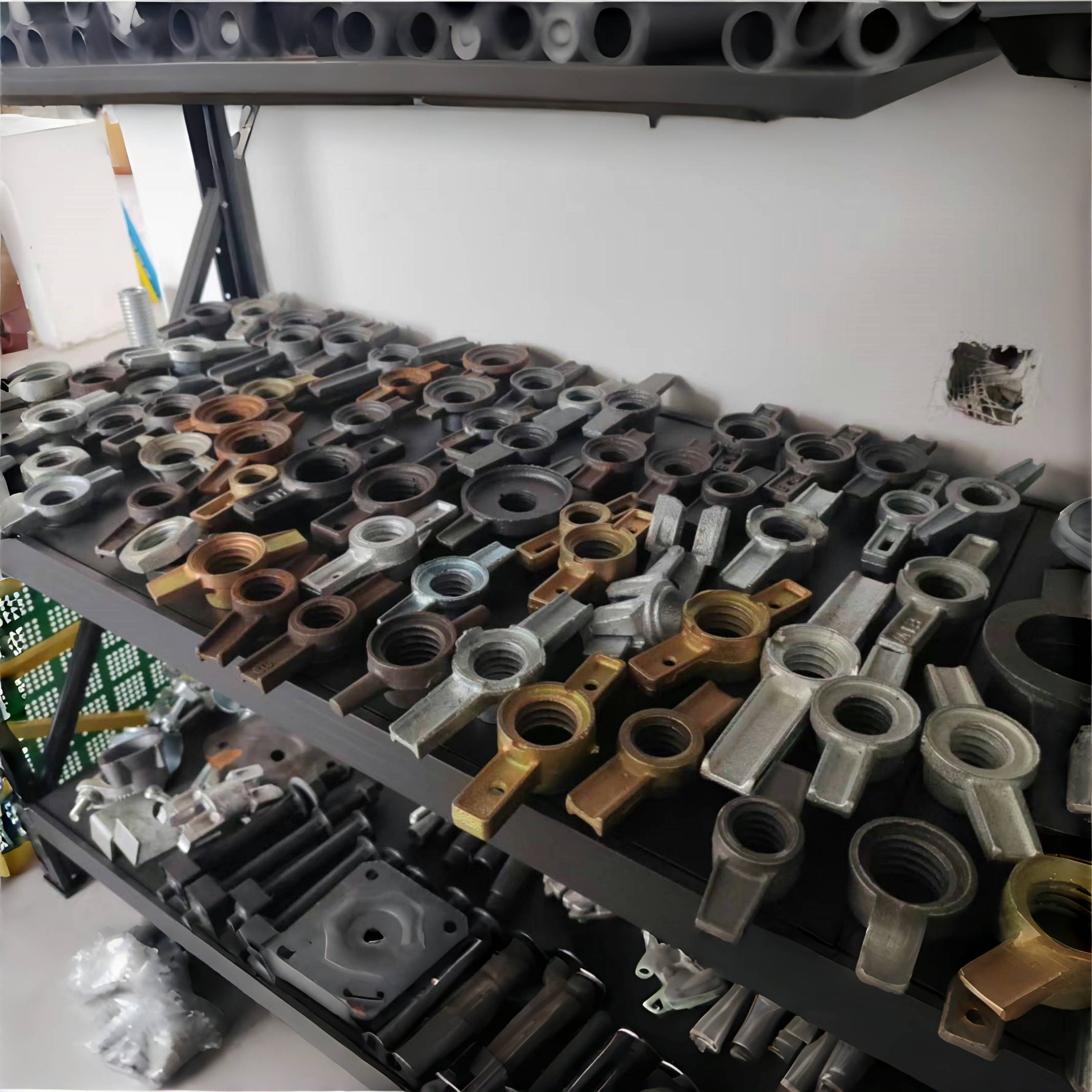 Galvanized Adjustable Screw Base Jack Nut Building Materials Scaffolding Jack Support Base Accessories Nuts