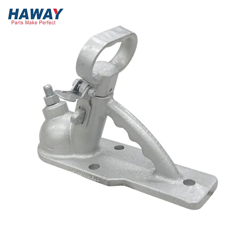 Heavy Duty Cast Adjustable Trailer Coupler 2-5/16 in, 12500lbs Capacity Channel-Mount Coupler