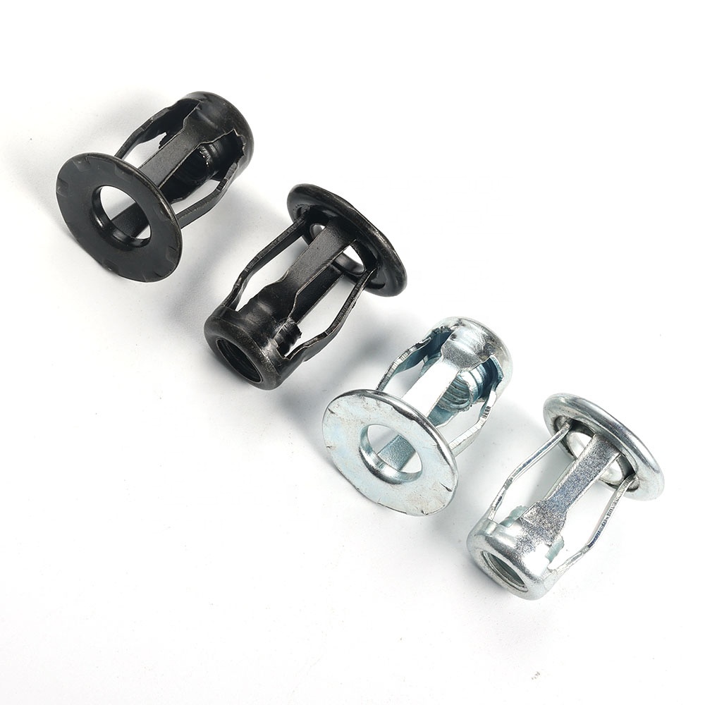WXSNY Heavy Duty Steel Jack Nuts Petal Rivet Nuts M4 M5 M6 M8 for Thin Plastic Wood Plate Fastening Hardware Factory