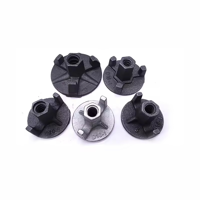 Forged Casted Tie Rod Formwork System Accessories Wing Nut
