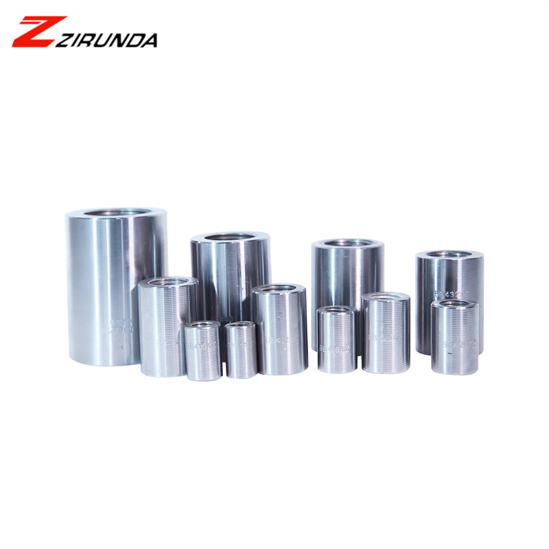 Steel Sleeve Rebar Joint Bolted Coupler Strand Connector Rebar Connector Rebar Coupler