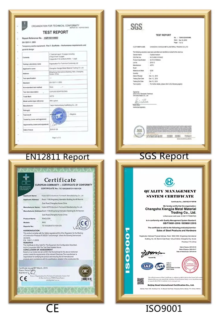 Certifications Layout