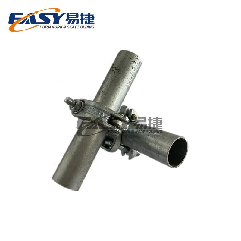Easy Scaffolding BS1139 Q235 Pressed Swivel Double Galvanized British Type Clamp