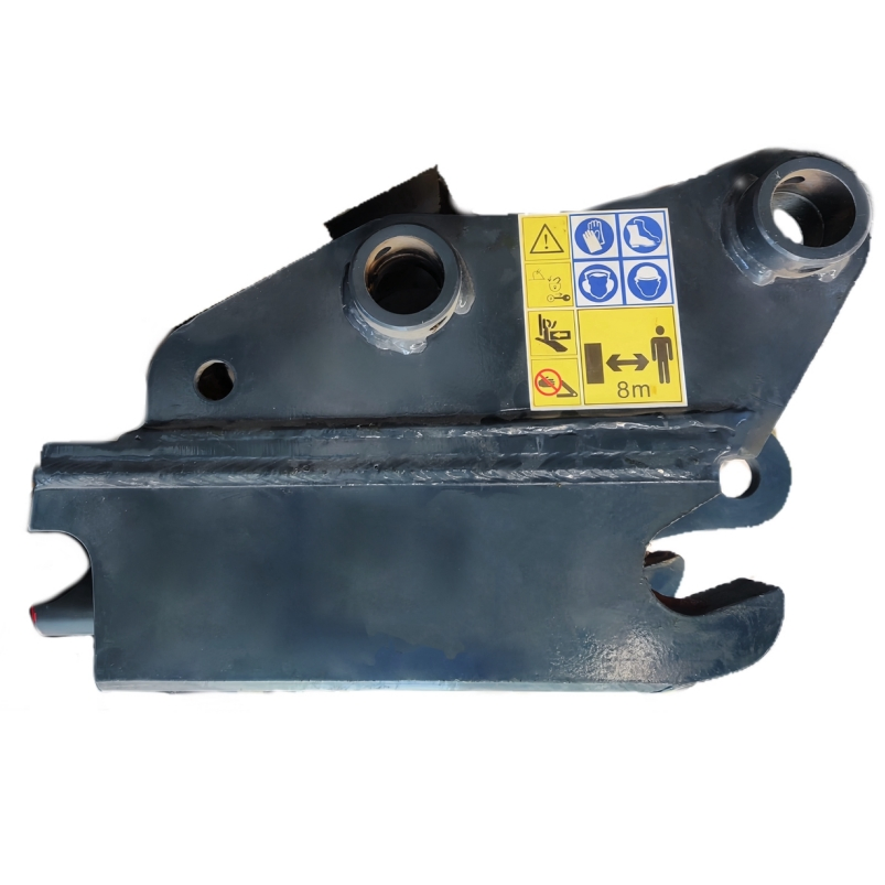 Heavy-Duty Mechanical Quick Hitch Coupler for Mini Excavators