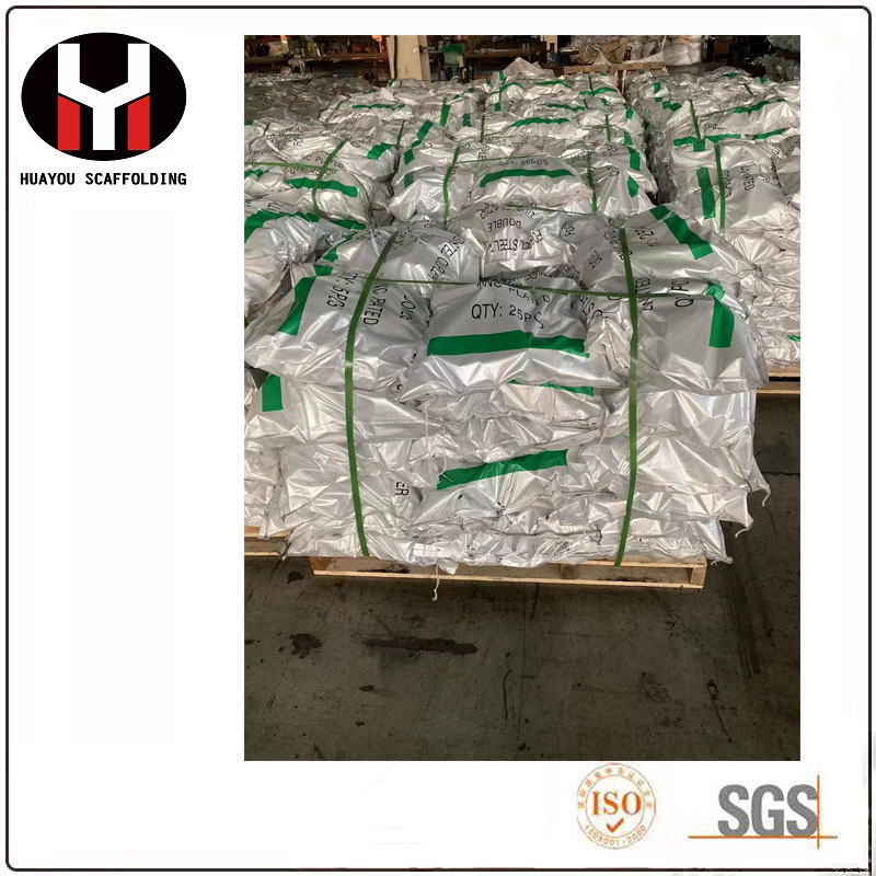 China Supply Steel Scaffolding Sleeve Double Swivel Girder Putlog Couplers British Type Clamp