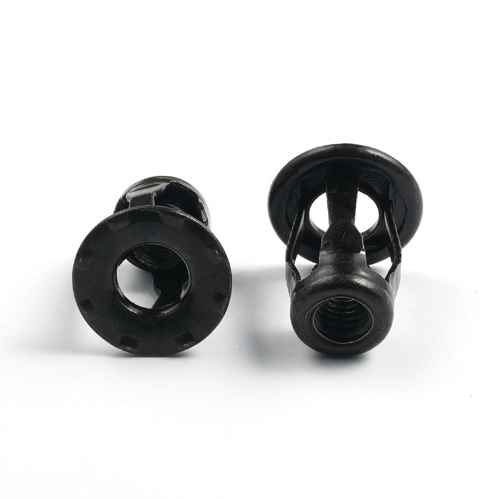 WXSNY Heavy Duty Steel Jack Nuts Petal Rivet Nuts M4 M5 M6 M8 for Thin Plastic Wood Plate Fastening Hardware Factory