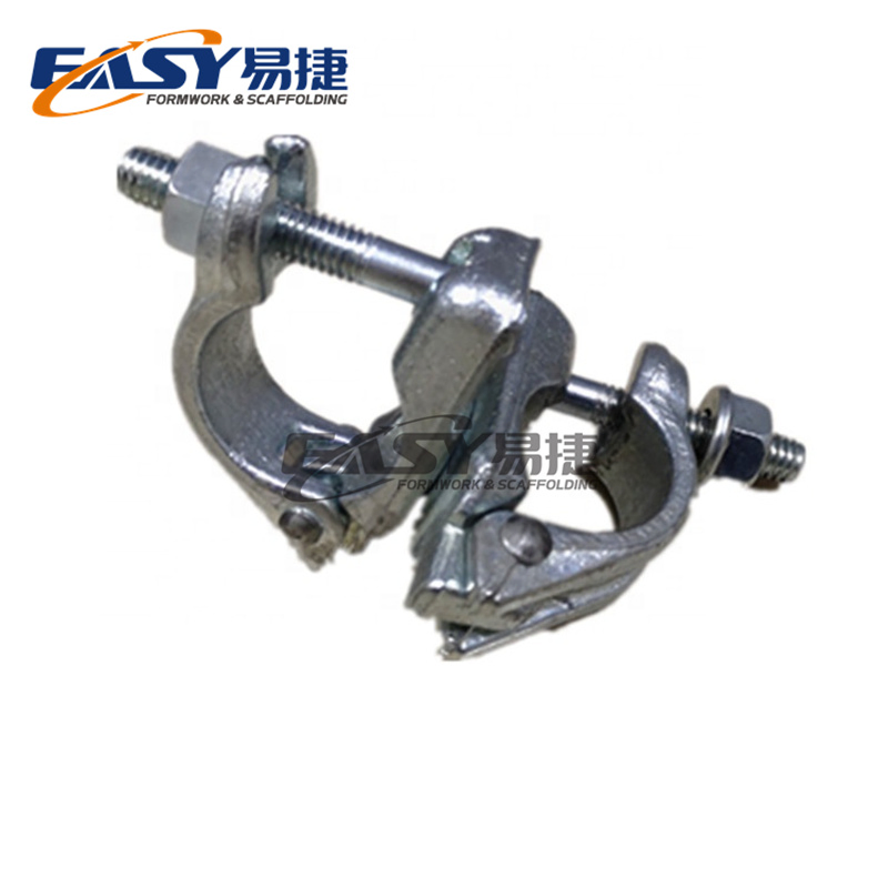 Easy Scaffolding BS1139 Q235 Pressed Swivel Double Galvanized British Type Clamp