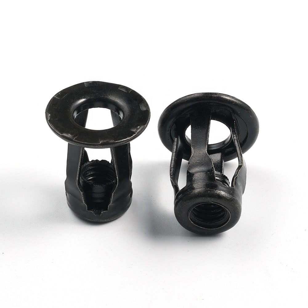WXSNY Heavy Duty Steel Jack Nuts Petal Rivet Nuts M4 M5 M6 M8 for Thin Plastic Wood Plate Fastening Hardware Factory