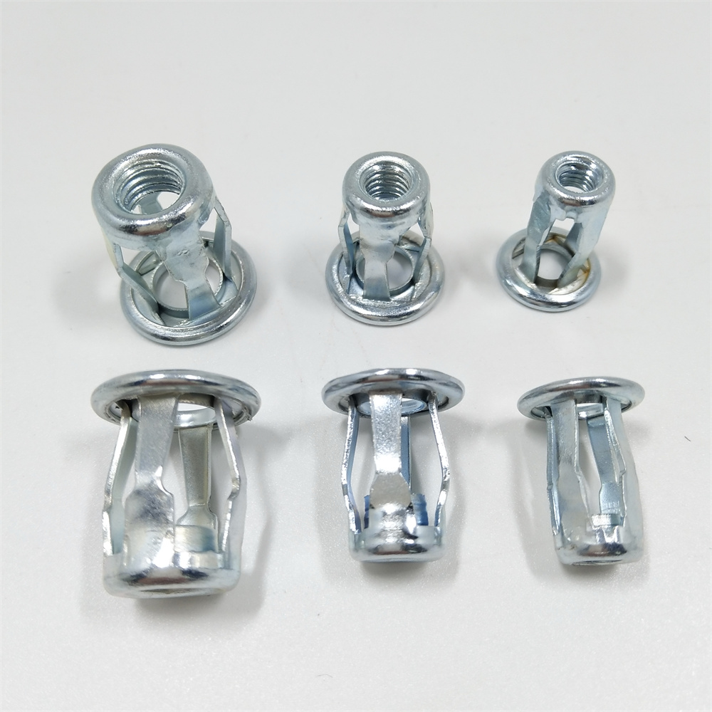 Steel/stainless Steel Threaded Jack Insert Nuts Hillman 59126 Short Jack Nuts (1/4"-20)
