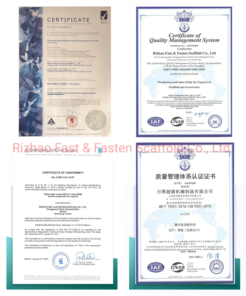 Certification