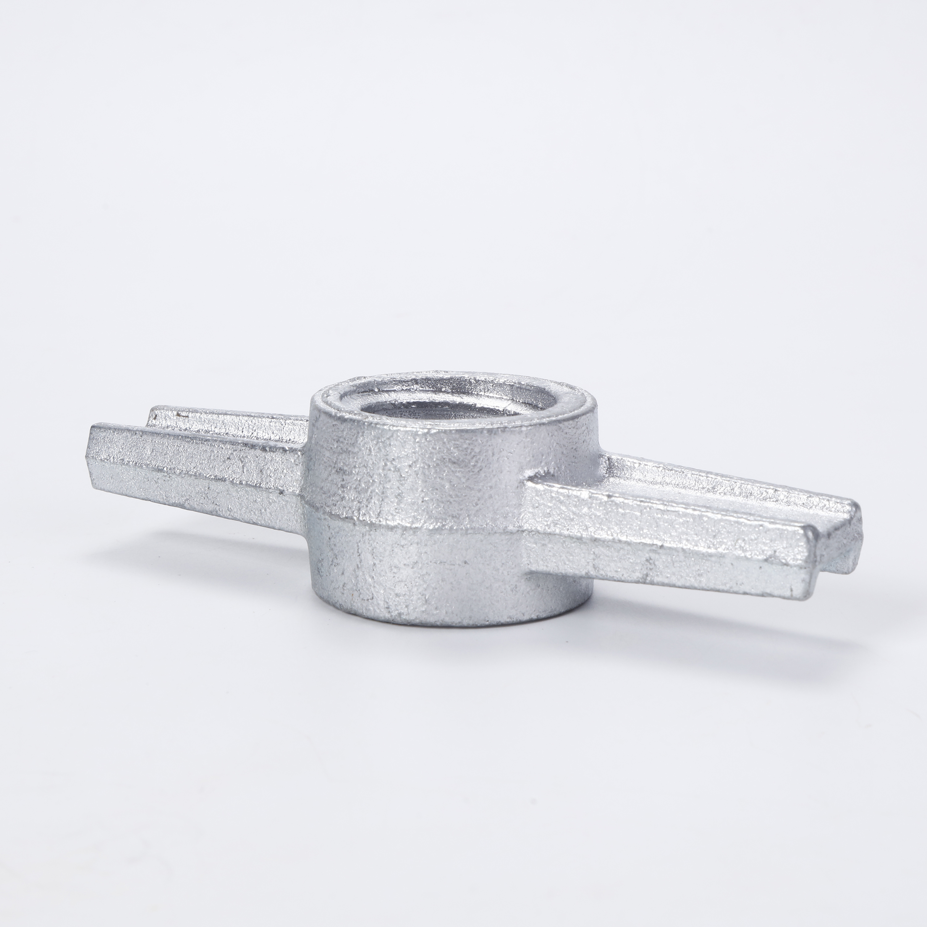 Scaffolding Adjustable Screw Jack Nut Cast Iron Base Handle Jack Nut