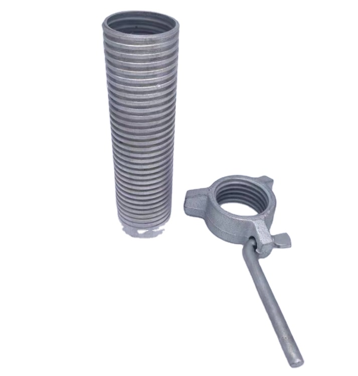 Construction Material Adjustable Scaffolding Jack Base U Head Scaffolding Jack Base Prop Sleeve with Prop Nut