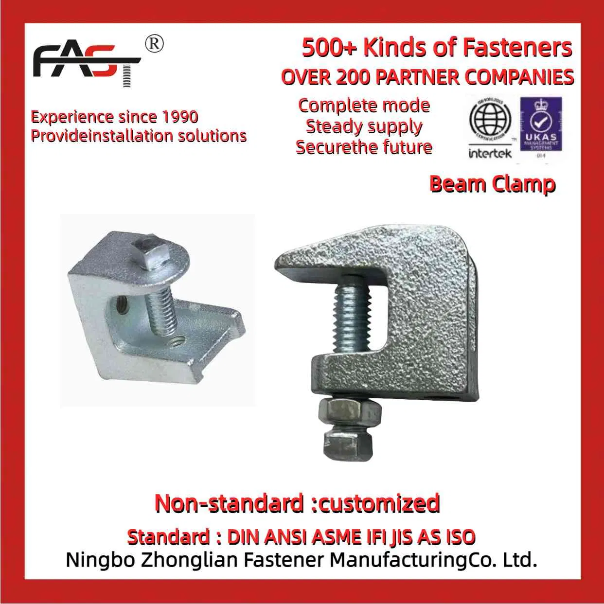 Affordable Beam Clamp with High Performance – Cost-Effective Solution