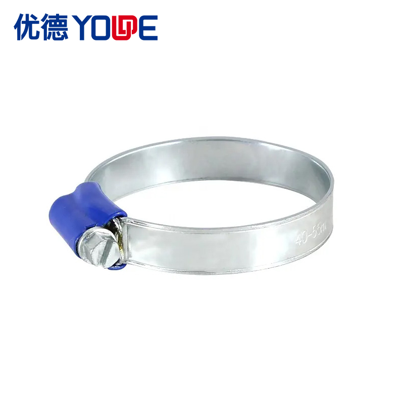 Customized 12mm British Type Cord Clamp Stain Steel Galvanized Adjustable Swivel Clamp for Clipper Hose Metric Inch Measurement