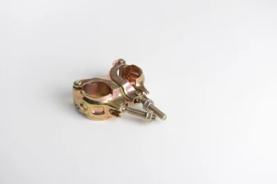 Scaffolding Durable Pressed Steel Pipe Clip Fixing Pressed Double Coupler